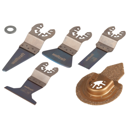 Kit d'accessoires pour outils multi-fonctions 6 pièces WOLFCRAFT