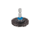 Brosse circulaire avec fil d'acier ondulé pour perceuse Ø 38 mm WOLFCRAFT