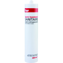 Silicone sanitaire blanc