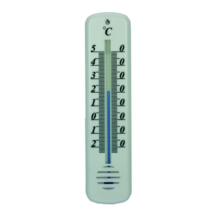 Thermométre extérieur en aluminium - Lolly ventouse - H 16,2 X 7.2