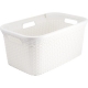 Panier à linge Style crème 45 L CURVER