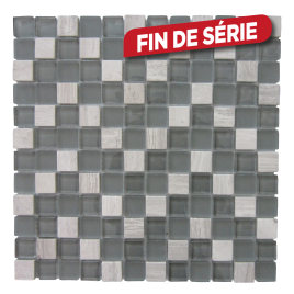 Carrelage mosaïque blanc Tuscany 30 x 30 cm