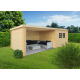 Abri de jardin Rohan 2,74 x 6,65 m