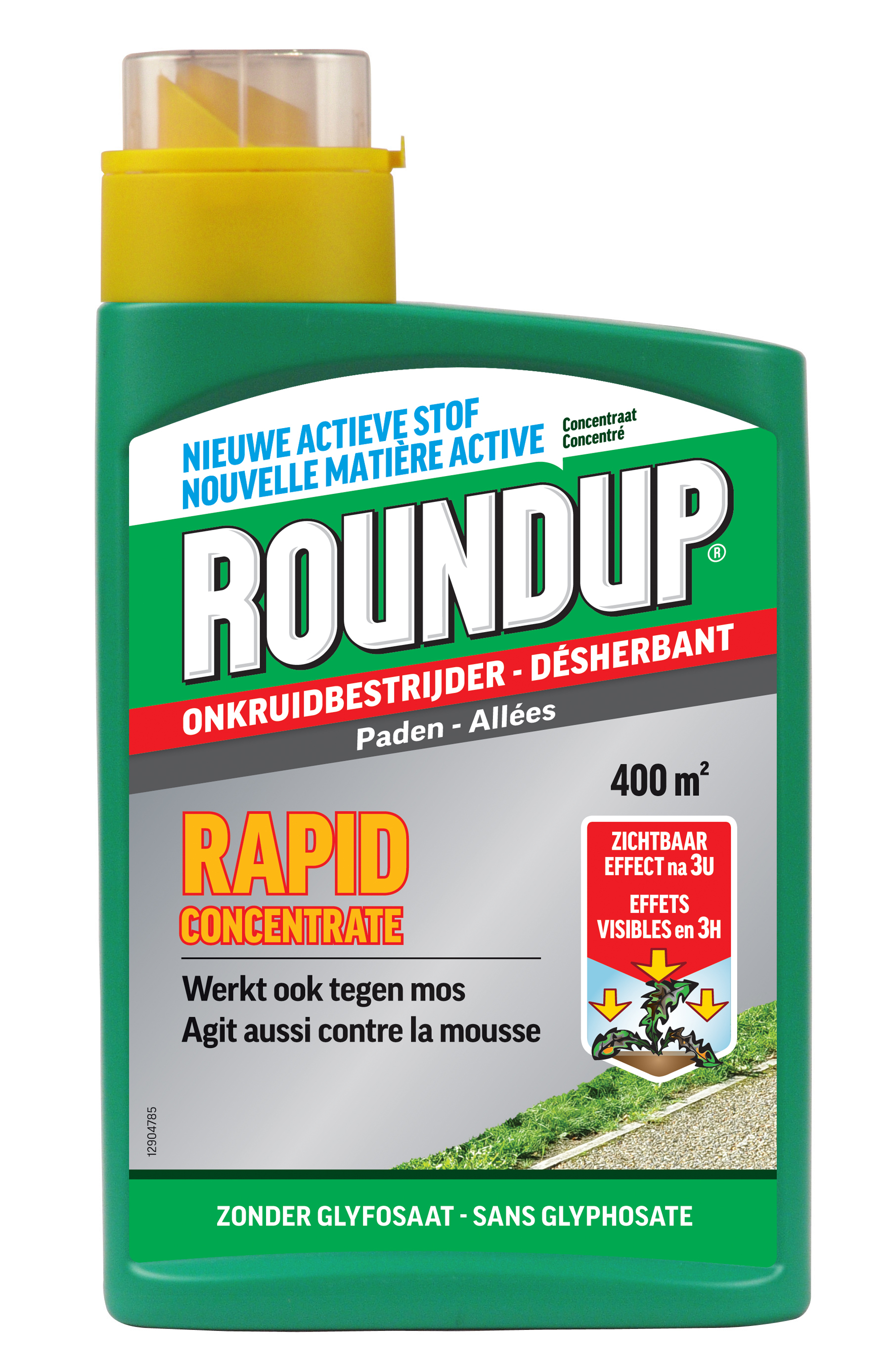 Desherbant Et Antimousse Pour Allees Et Terrasses Rapid Concentrate 0 99 L Roundup