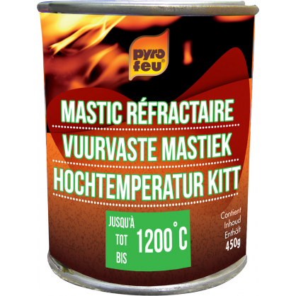 Mastic réfractaire 450 g PYROFEU