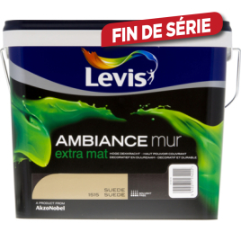 Peinture mur Ambiance Suede extra mat 5 L LEVIS