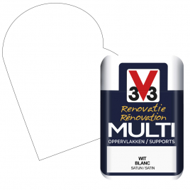 Peinture de rénovation multi-supports Blanc satin 75 ml V33