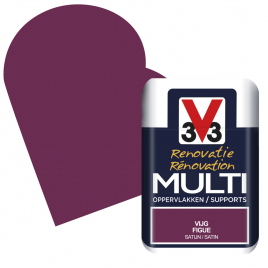 Peinture de rénovation multi-supports Figues satin 75 ml V33