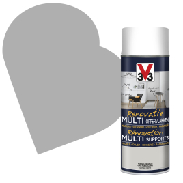 Peinture de rénovation multi-supports Gris Porcelaine satin 0,4 L V33