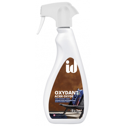 Oxydant acier oxydé pour effet rouillé 1 L