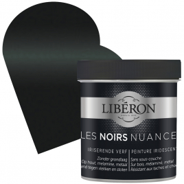 Peinture iridescente Noirs Nuance Black Green brillant 0,5 L LIBERON