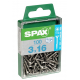 Vis TF Torx en inox Ø 3 x 16 mm 100 pièces SPAX