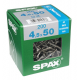 Vis TF Torx en inox Ø 4 x 45 mm 25 pièces SPAX