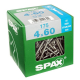 Vis TF Torx en inox Ø 4 x 60 mm 175 pièces SPAX