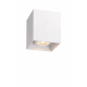 Spot Bodi carré blanc dimmable GU10 50 W LUCIDE