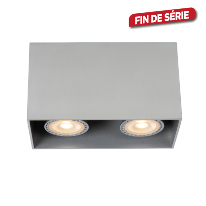 Spot Bodi chrome dimmable GU10 2 x 50 W LUCIDE