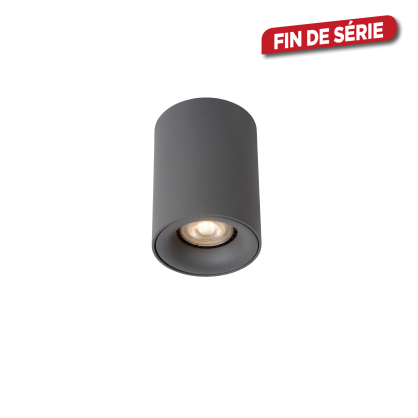 Spot LED Bentoo rond gris dimmable GU10 5 W LUCIDE