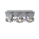 Spot LED Landa chrome dimmable GU10 3 x 5 W LUCIDE