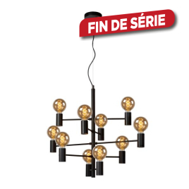 Suspension Leanne E27 360 W dimmable LUCIDE