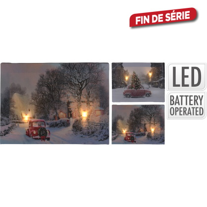 Tableau lumineux LED 20 X 15 cm