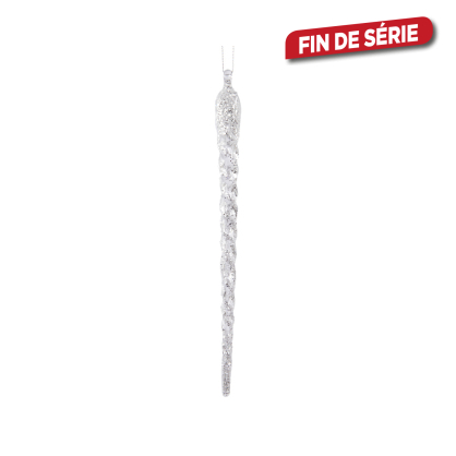 Stalactite pailletée à suspendre