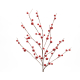 Branche de baies rouges 55 cm