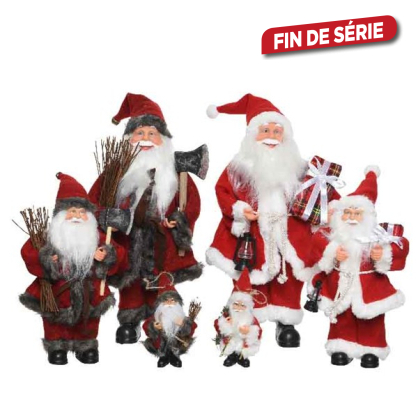 Figurine de Père Noël 20 x 10 x 30 cm