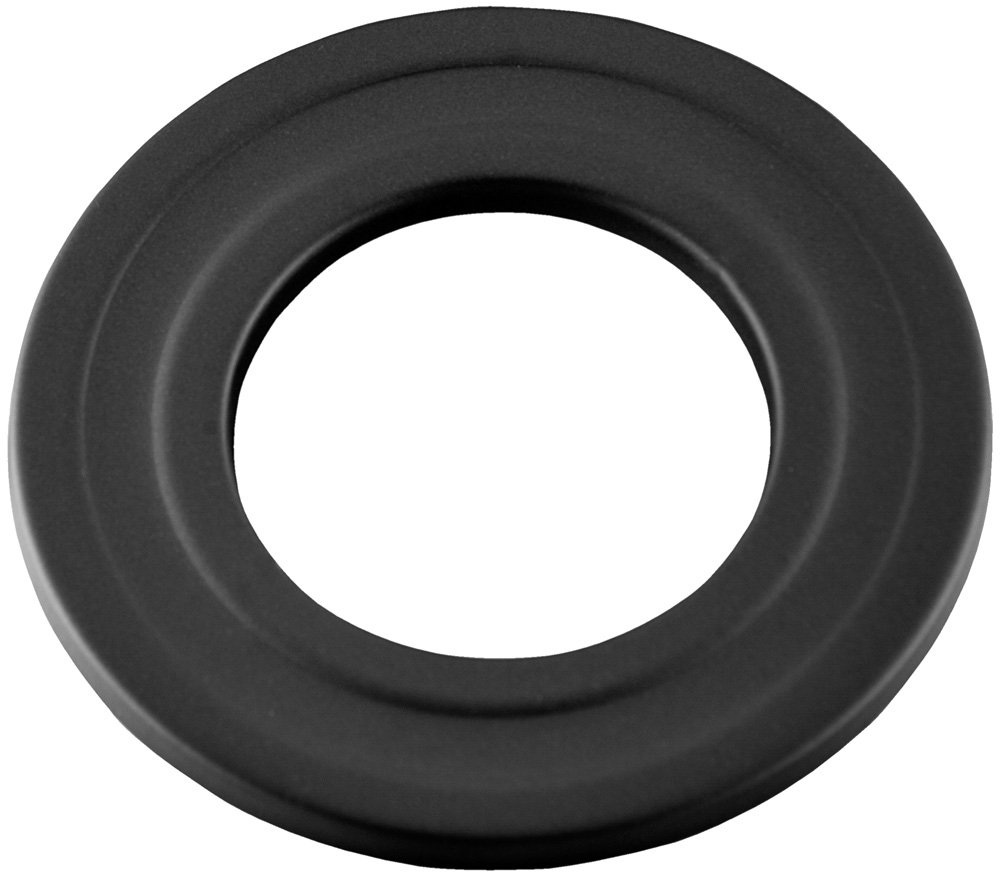 Rosace émaillée noire - Diamètre : 80 mm - Brico Dépôt