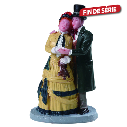 Figurine couple enlacé LEMAX