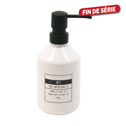 Distributeur de savon Cosmet blanc et noir ALLIBERT