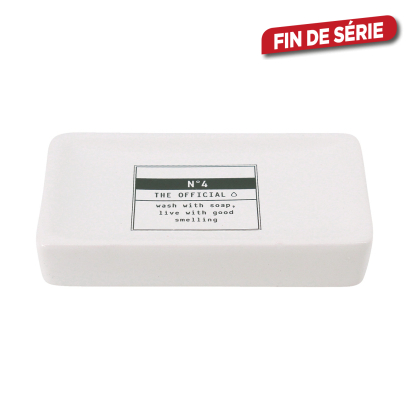 Porte-savon Cosmet noir et blanc ALLIBERT