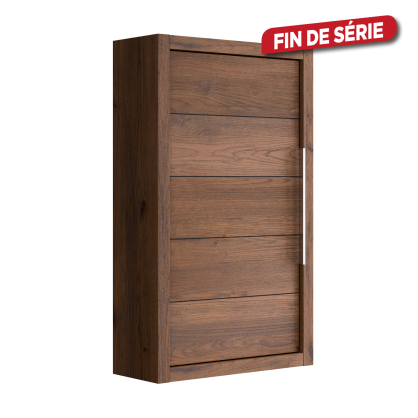 Meuble haut Sorento chêne cognac 40 cm ALLIBERT