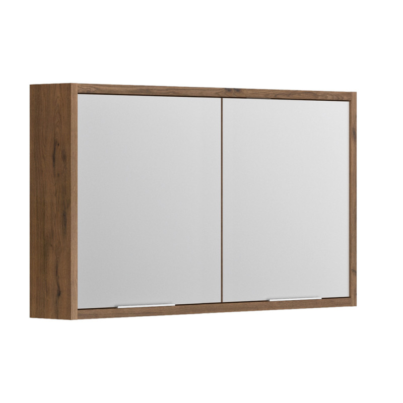 Armoire de toilette Sorento Chêne Cognac 120 cm ALLIBERT