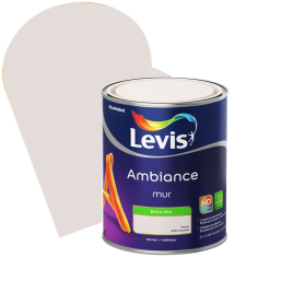 Peinture murale Ambiance Flanelle extra mat 1 L LEVIS