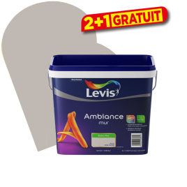 Peinture murale Ambiance Flanelle extra mat 5 L LEVIS