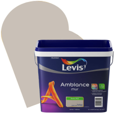 Peinture murale Ambiance Grain de Sable extra mat 5 L LEVIS