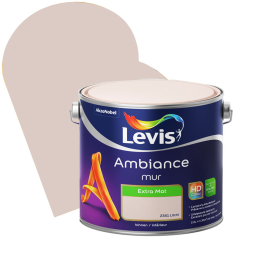 Peinture murale Ambiance Litchi extra mat 2,5 L LEVIS