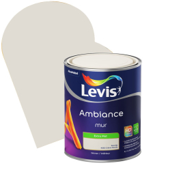 Peinture murale Ambiance Crème Glacée extra mat 1 L LEVIS