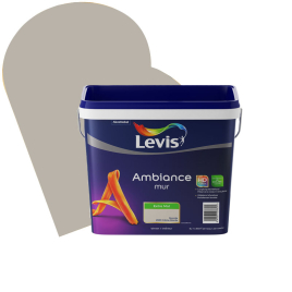 Peinture murale Ambiance Crème Glacée extra mat 5 L LEVIS