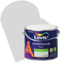 Peinture murale Ambiance Jasmin extra mat 2,5 L LEVIS