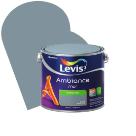 Peinture murale Ambiance Denim Drift extra mat 2,5 L LEVIS