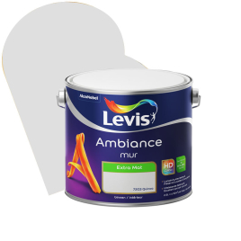 Peinture murale Ambiance Quinoa extra mat 2,5 L LEVIS