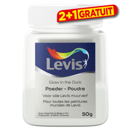 Paillettes additifs de peinture murale 50 gr fluorescente LEVIS