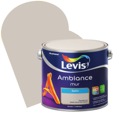 Peinture murale Ambiance Grain de Sable satiné 2,5 L LEVIS