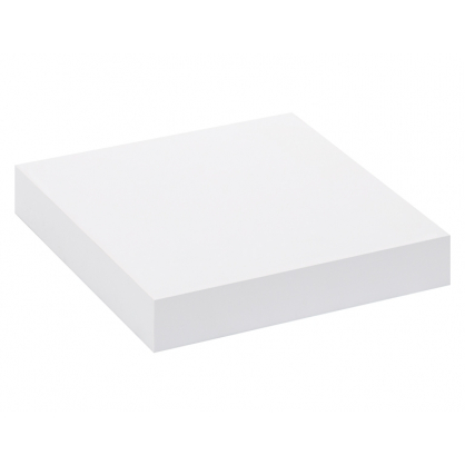 Tablette murale blanche 23 x 23,5 x 3,8 cm PRACTO HOME