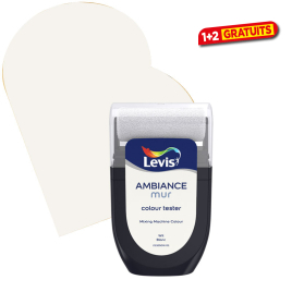 Testeur peinture murale Ambiance Blanc 30 ml LEVIS