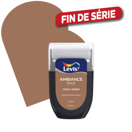 Testeur peinture murale Ambiance Cognac 30 ml LEVIS