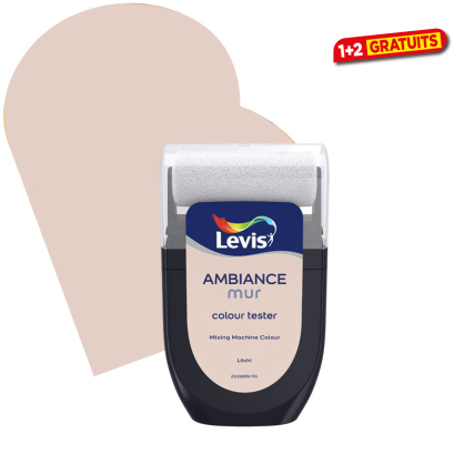 Testeur peinture murale Ambiance Litchi 30 ml LEVIS