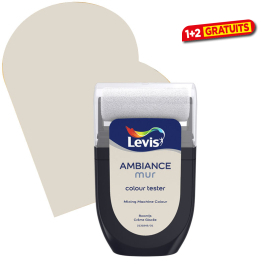 Testeur peinture murale Ambiance Crème Glacée 30 ml LEVIS