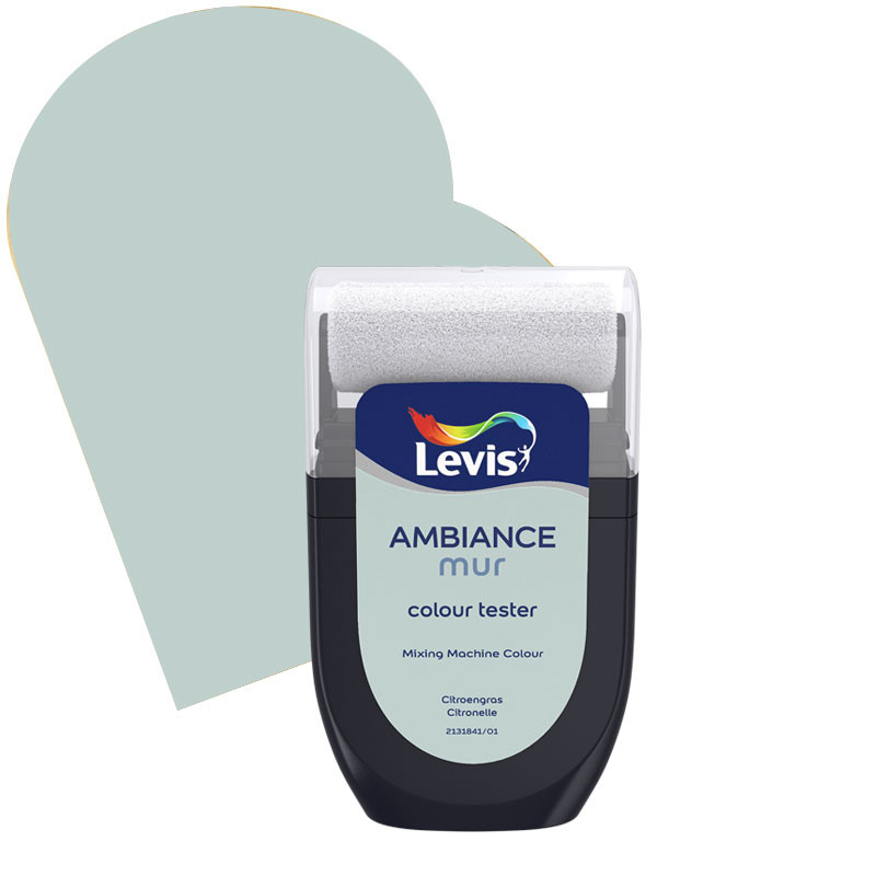 Testeur peinture pour murs Ambiance citronelle 0,03 L LEVIS